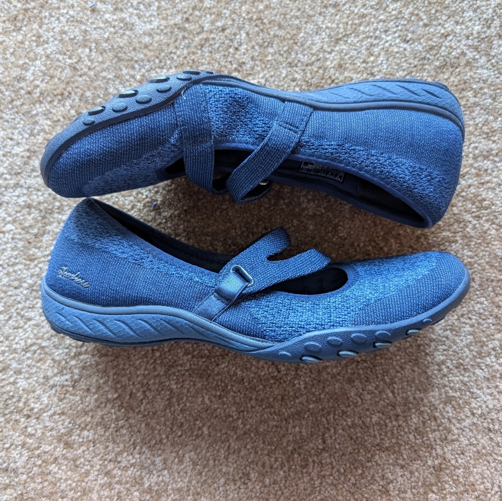 Skechers blue Walking Mary Janes